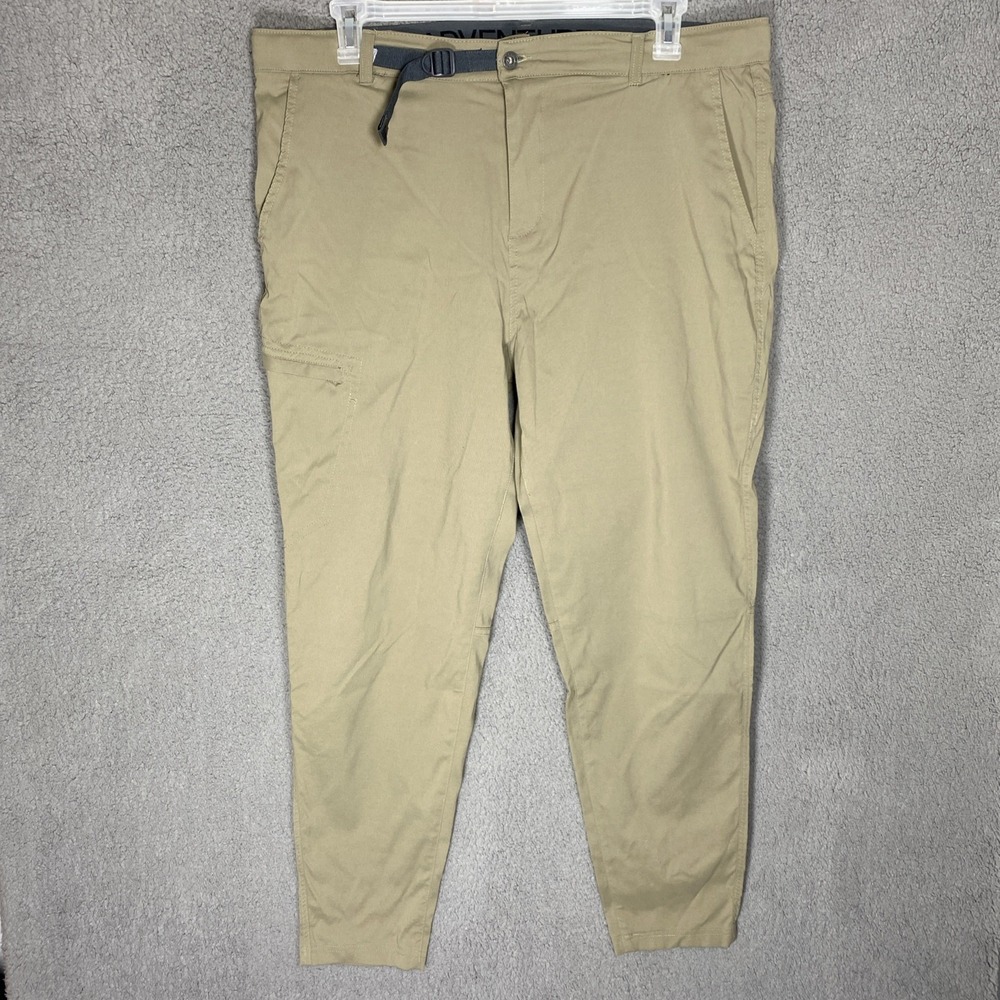 Gerry On The Go Adventures Men's Sz 38x31  Outdoors Hiking Performance Tan Pant